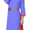 Blue Georgette Kurta Straight Pant Suit Party Wear -ZariGrace Shop blue georgette kurta straight pant suit krskifh99660001153 l