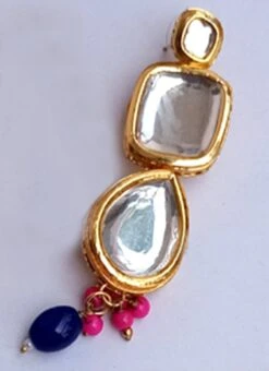 Blue N Pink Necklace Set Party Wear