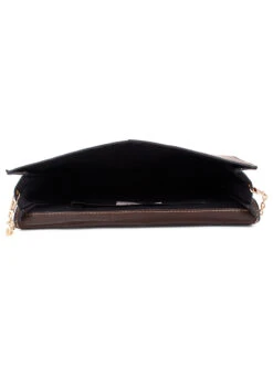 Brown N Pink Designer Clutch
