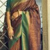 Brown Silk Zari Work Saree Festive Wear -ZariGrace Shop brown silk zari work saree samam1508 l