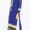 Cobalt Blue Georgette Embroidered Kurta Palazzo Set After Six Wear -ZariGrace Shop cobalt blue georgette embroidered kurta palazzo set krsmnc1923ks l