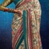 Cream Patola Silk Digital Printed Work Saree Festive Wear -ZariGrace Shop cream patola silk digital printed work saree saska36642056 l