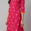 Dark Pink Rayon Embroidery Kurta Sharara Set Party Wear -ZariGrace Shop dark pink rayon embroidery kurta sharara set krsdmf7144g l