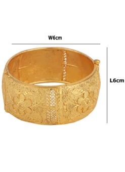 Designer Gold Plated Bangel Set -ZariGrace Shop designer gold plated bangel set hjbmpf9859 b