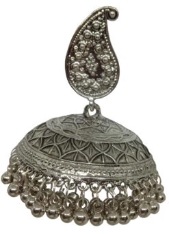 Designer Mango Motif Jumka Earrings Festive Wear