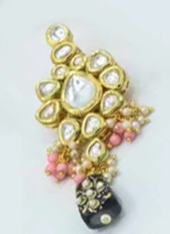 Designer Navy Blue Beads Choker Set Party Wear