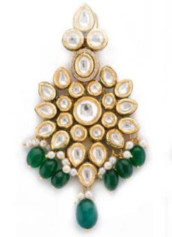 Designer White Dangler Earrings Party Wear