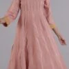 Dusty Pink Pure Silk Embroidered Kurta Straight Pant Set Party Wear -ZariGrace Shop dusty pink pure silk embroidered kurta straight pant set krsdvcsvks50 l