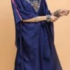Electric Blue Kaftan Set Party Wear -ZariGrace Shop electric blue kaftan set kfdasct181 l