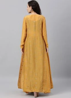 Embroidered Crop Top N Palazzo Bottom With Jacket Festive Wear -ZariGrace Shop embroidered crop top n palazzo bottom with jacket IWBS02001298 b