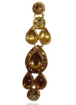 Gold Alloy Danglers Earrings After Six Wear