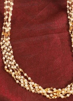 Gold Alloy Necklace Set