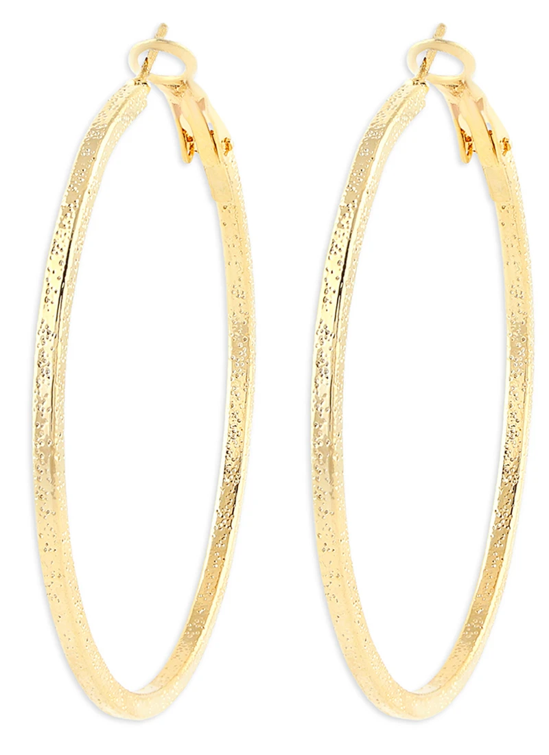 Gold Alloy Polki Kundan Danglers Party Wear 5 Gold Alloy Polki Kundan Danglers Party Wear - Image 3