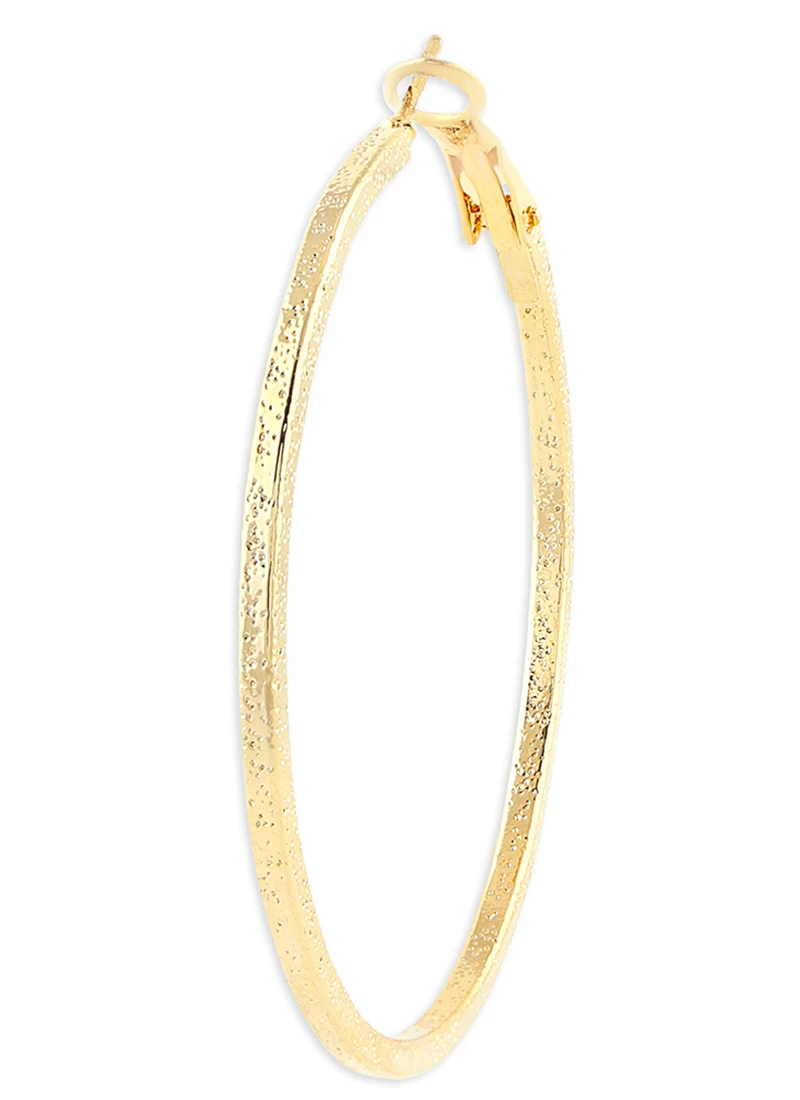 Gold Alloy Polki Kundan Danglers Party Wear 3 Gold Alloy Polki Kundan Danglers Party Wear