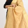 Gold Banarasi Silk Weaving Work Dupatta Work Wear -ZariGrace Shop gold banarasi silk weaving work dupatta dpdmimfd173 l