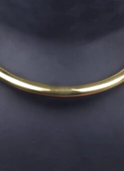 Gold Choker Necklace Party Wear