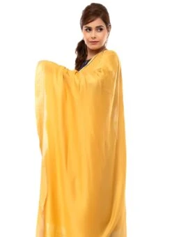 Gold Cotton Slub Weaving Work Dupatta Work Wear -ZariGrace Shop gold cotton slub weaving work dupatta dpdmimfd088 b