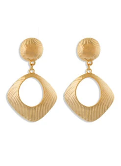 Gold Dangler Earrings -ZariGrace Shop gold dangler earrings erhof30178 u
