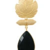 Gold N Black Danglers -ZariGrace Shop gold n black danglers erhof30748 l