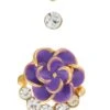 Gold N Violet Studs -ZariGrace Shop gold n violet studs erhof30258 l