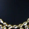 Gold N White Designer Necklace Party Wear -ZariGrace Shop gold n white designer necklace jynmsr140 l