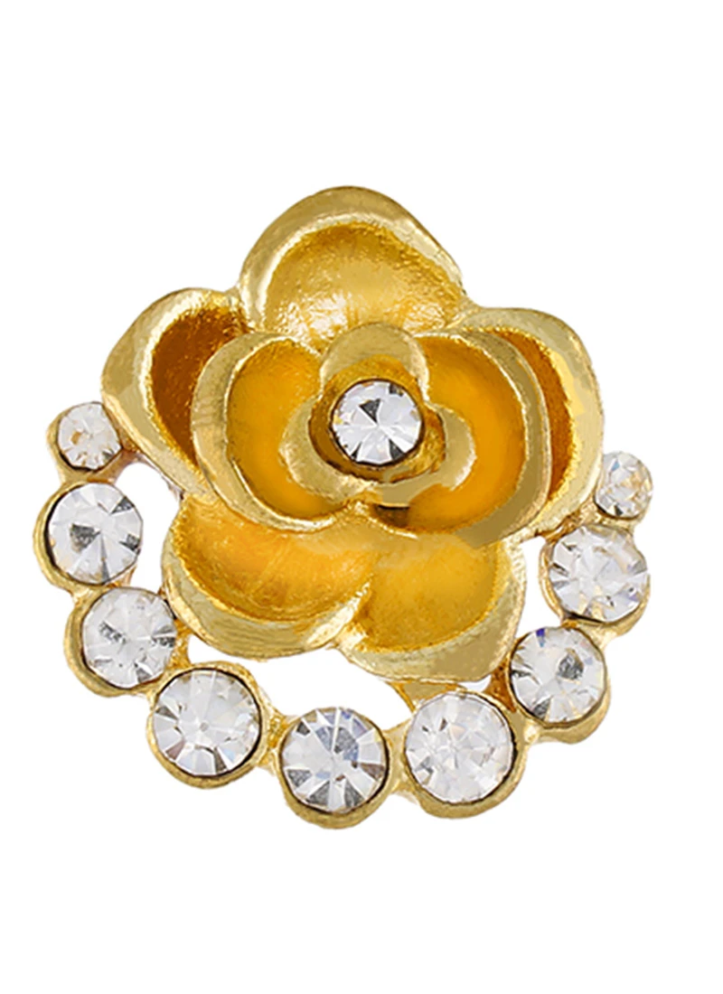 Gold N Yellow Studs Festive Wear 3 Gold N Yellow Studs Festive Wear
