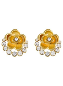 Gold N Yellow Studs Festive Wear 6 Gold N Yellow Studs Festive Wear -ZariGrace Shop gold n yellow studs erhof30252 u