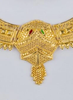 Gold Necklace Set Wedding Wear