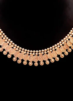 Gold Necklace Set Festive Wear