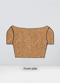 Gold Sequins Boat Neck Keyhole Blouse Party Wear 8 Gold Sequins Boat Neck Keyhole Blouse Party Wear -ZariGrace Shop gold sequins boat neck keyhole blouse BLBS01911651 u