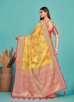 Golden Art Silk Banarasi Saree Festive Wear 9 Golden Art Silk Banarasi Saree Festive Wear -ZariGrace Shop golden art silk banarasi saree sadsf7249 b