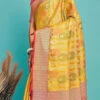 Golden Art Silk Banarasi Saree Festive Wear -ZariGrace Shop golden art silk banarasi saree sadsf7249 l