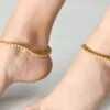 Golden Kundan Designer Anklets Festive Wear -ZariGrace Shop golden kundan designer anklets ftjdmf035 l