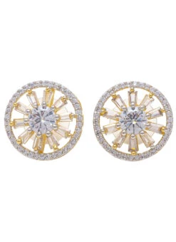 Golden Stones Alloy Studs Party Wear 7 Golden Stones Alloy Studs Party Wear -ZariGrace Shop golden stones alloy studs erjrurea2377 b