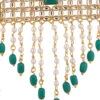 Green Alloy Choker Necklace Set Party Wear -ZariGrace Shop green alloy choker necklace set jysmpf9872 l