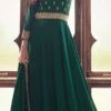 Green Art Silk Cord Work Dresses And Gown Party Wear 2 Green Art Silk Cord Work Dresses And Gown Party Wear -ZariGrace Shop green art silk cord work anarkali suit bgwrska46239644 l