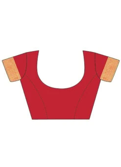 Green N Red Banarasi Silk Zari Work Saree Festive Wear -ZariGrace Shop green n red banarasi silk zari work saree sasstsktjl28540b b