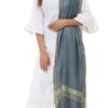 Grey Cotton Slub Weaving Work Dupatta Work Wear -ZariGrace Shop grey cotton slub weaving work dupatta dpdmimfd089 l