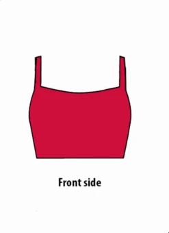 Hot Pink Georgette Blouse Festive Wear -ZariGrace Shop hot pink georgette blouse BLBS02302192 u