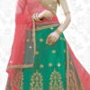 Light Green Art Silk Embroidered A Line Lehenga Party Wear -ZariGrace Shop light green art silk embroidered a line lehenga ghssit31405 l