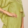 Light Green Dola Silk Kaftan Work Wear 2 Light Green Dola Silk Kaftan Work Wear -ZariGrace Shop light green dola silk kaftan krsakf1106 l