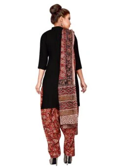 Light Peach N Red Cotton Patiala Pant After Six Wear -ZariGrace Shop light peach n red cotton patiala pant wbpat042 b