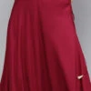 Maroon Blended Cotton Skirt After Six Wear