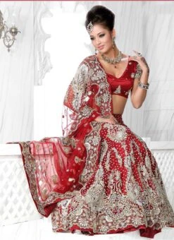 Maroon Net Hand Work A Line Lehenga Wedding Wear -ZariGrace Shop maroon net hand work a line lehenga ghdhmak600026 u