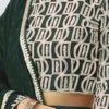 Mehndi Green Embroidered Boat Neck Blouse Party Wear -ZariGrace Shop mehndi green embroidered boat neck blouse BLBS02305262 l