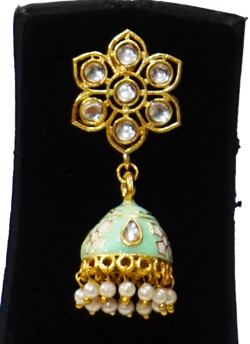 Mint Green Necklace Set Party Wear 3 Mint Green Necklace Set Party Wear