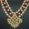 Multi Coloured Necklace Set Party Wear -ZariGrace Shop multi coloured necklace set jysmnikm103 l