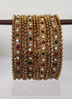 Multicolor Designer Bangles Wedding Wear -ZariGrace Shop multicolor designer bangles brbjk8 b