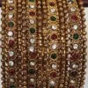 Multicolor Designer Bangles Wedding Wear -ZariGrace Shop multicolor designer bangles brbjk8 l