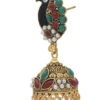 Multicolored Designer Jhumka Earrings Festive Wear -ZariGrace Shop multicolored designer jhumka earrings erhof30756 l